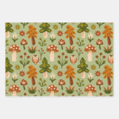 Waldwhimsy geschenkpapier set (Vorderseite 3)