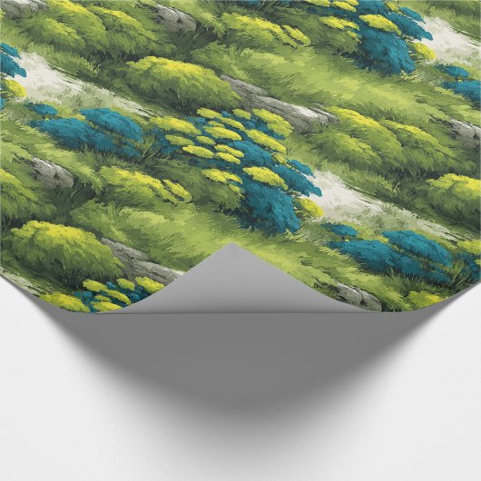 Waldwiese Geschenkpapier (Ecke)