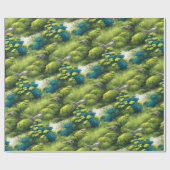 Waldwiese Geschenkpapier (Flach)