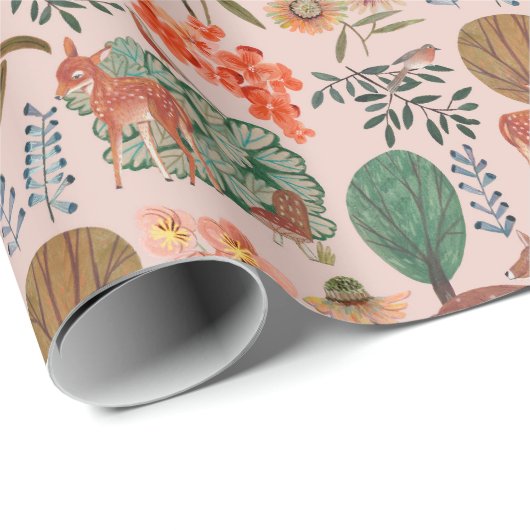 Waldwild Geschenkpapier (Rolleneckpunkt)