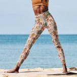 Waldwild Leggings<br><div class="desc">Dieses bezaubernde Hirschdesign gehört zu unserer Sammlung FOREST FABLE. Hier finden Sie eine originelle, von Hand gemalte Abbildung, in der das Wald und die eleganten Blumenbäume dargestellt sind. Original-Kunstwerk von Caroline Bonne Müller</div>