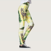 Waldwild Wasserfarbe Leggings (Rechts)