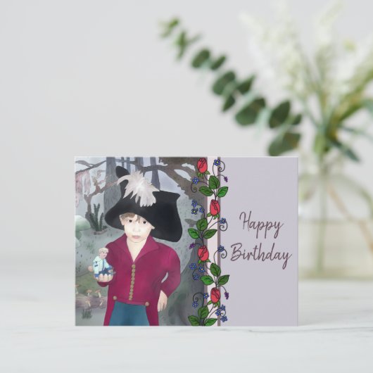 Waldwitel Postkarte (Stehend Vorderseite)