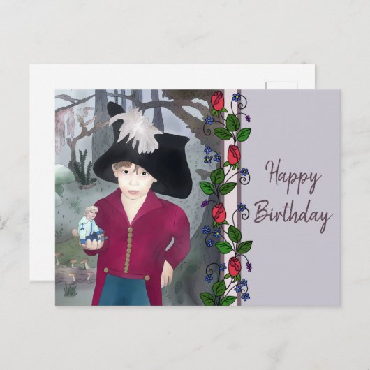 Waldwitel Postkarte (Vorne/Hinten)