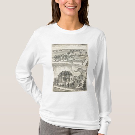 Waldwohnsitze, Bauernhöfe T-Shirt (Vorderseite)