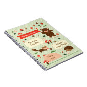 Waldzeitschrift Notebbok Notizblock (Rechte Seite)