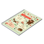 Waldzeitschrift Notebbok Notizblock (Linke Seite)