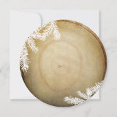 Waldzentrum Cut Tree Family Wiedersehen Einladung (Rückseite)