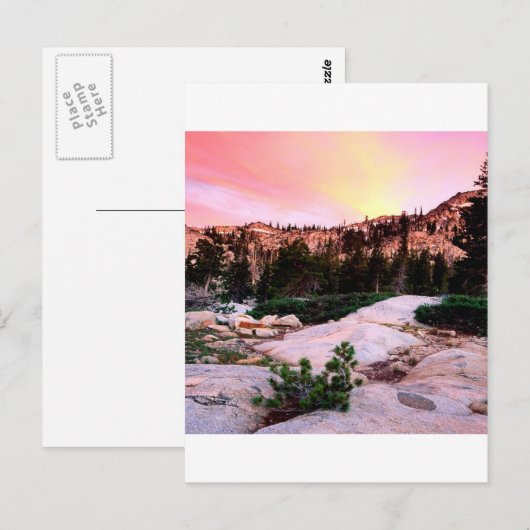 Waldzerstörung Wilderness Eldorado Postkarte (Vorne/Hinten)