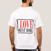 WaldZuhause T-Shirt (Rückseite)