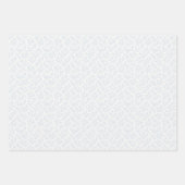 Waldzweige Dusty Blue - Neutral Geschenkpapier Set (Vorderseite 3)