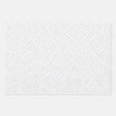 Waldzweige Dusty Blue - Neutral Geschenkpapier Set (Vorderseite 2)