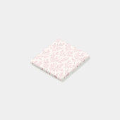 Waldzweige Gedämpfte Rose - Neutral Post-it Klebezettel (angewinkelt)