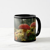Waldzwerg & Magischer Pilz Becher Tasse (VorderseiteRechts)