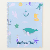 Wale, Anker, Korallen und Seetang Planer (Vorderseite)