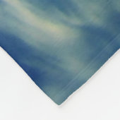 Wale bei Sonnenuntergang Fleecedecke (Ecke)