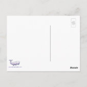 Wale des Meeres Postkarte (Rückseite)