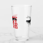 Wale, die Wale Gerettet Glas (Links)