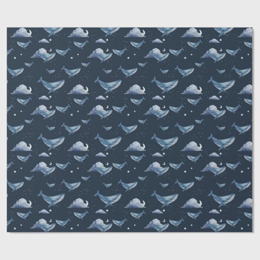 Wale Geschenkpapier (Flach)