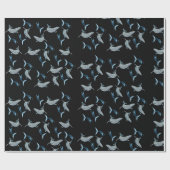 Wale Geschenkpapier (Flach)