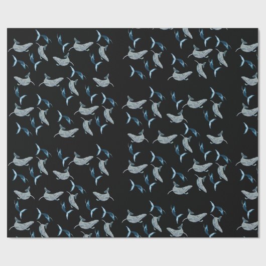 Wale Geschenkpapier (Flach)
