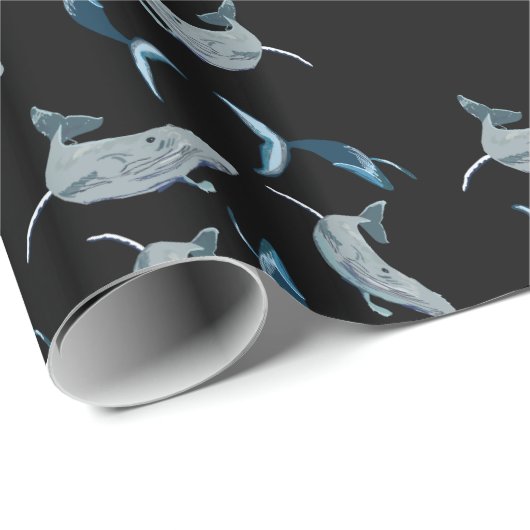 Wale Geschenkpapier (Rolleneckpunkt)