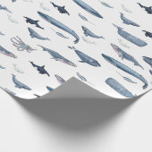 Wale Geschenkpapier (Ecke)
