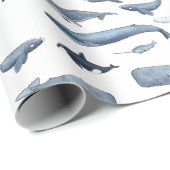 Wale Geschenkpapier (Rolleneckpunkt)