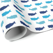 Wale Geschenkpapier (Rolleneckpunkt)