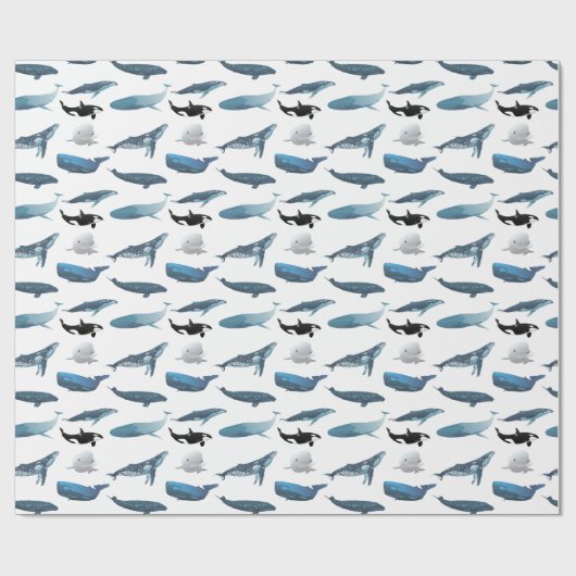 Wale Geschenkpapier (Flach)