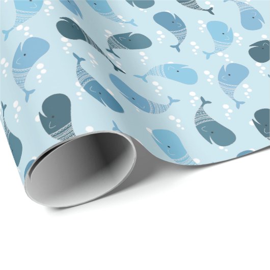 Wale Geschenkpapier (Rolleneckpunkt)