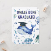 WALE HAT GESCHRIEBEN! KARTE (Vorderseite/Rückseite Beispiel)