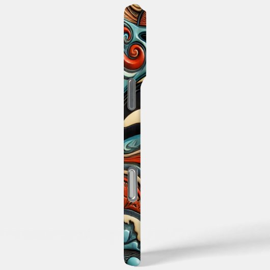 Wale im Mittelpunkt Case-Mate iPhone Hülle (Rückseite / Rechts)