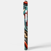 Wale im Mittelpunkt Case-Mate iPhone Hülle (Rückseite / Links)