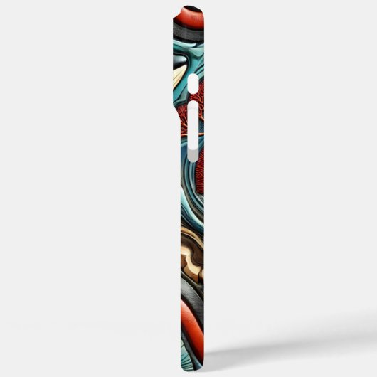 Wale im Mittelpunkt Case-Mate iPhone Hülle (Rückseite / Links)