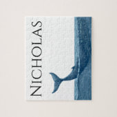 Wale im Ozean Puzzle (Vertikal)