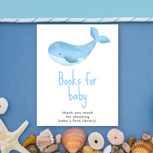 Wale in Aquarellage - Bücher für Kinder Poster