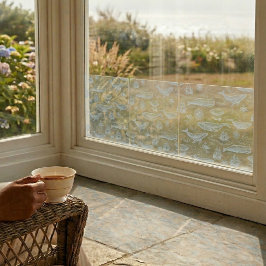 Wale in den Wolken | Himmlische Reise Fensteraufkleber