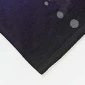 Wale in einem farbenfrohen Ozean, Fantasy Sea Life Fleecedecke (Ecke)