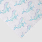 Wale in Pastelltönen Seidenpapier (Ausschnitt)