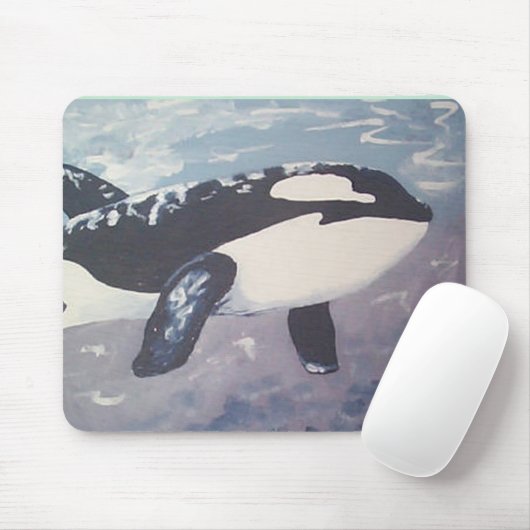 Wale können fliegen mousepad (Mit Mouse)