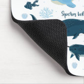Wale & Meeresleben Mousepad (Ecke)