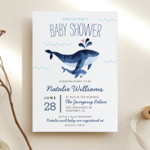 Wale Nautical Under Sea Baby Shower