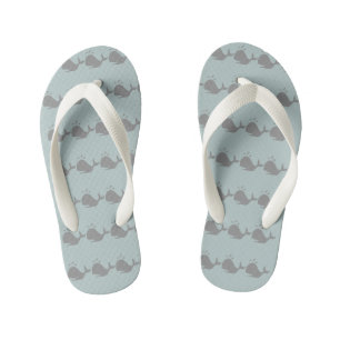 Wale Ozeantiere Kinderbadesandalen