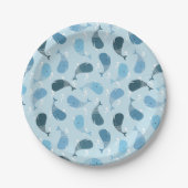 Wale Pappteller (Vorderseite)