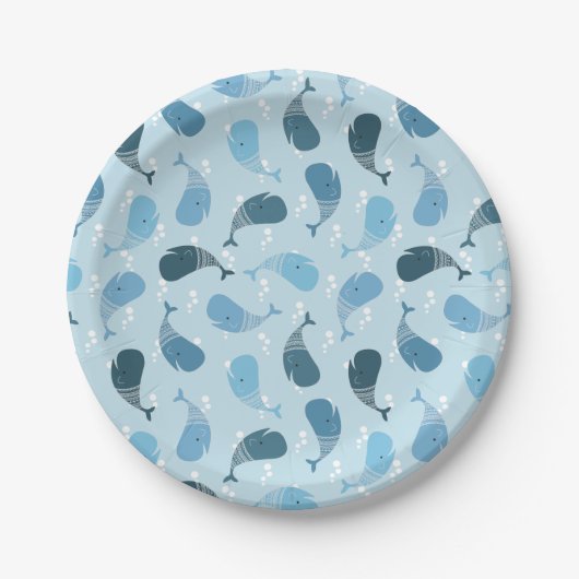 Wale Pappteller (Vorderseite)