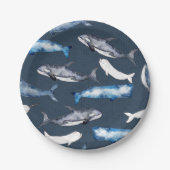 Wale Pappteller (Vorderseite)