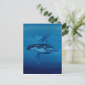 Wale Postkarte (Stehend Vorderseite)