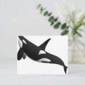 Wale Postkarte (Stehend Vorderseite)