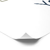 Wale schützen Wale und Meereswasser Poster (Ecke)